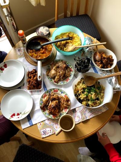 Eid in Durrah's apartment 