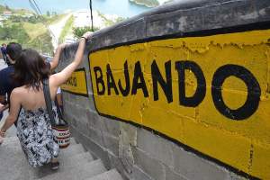 The steps at&nbsp;El Pe&ntilde;ol de&nbsp;Guatap&eacute;.