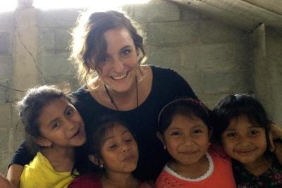 One of Maggie's last days with the ni&ntilde;as of San Antonio Aguas Calientes, Guatemala.